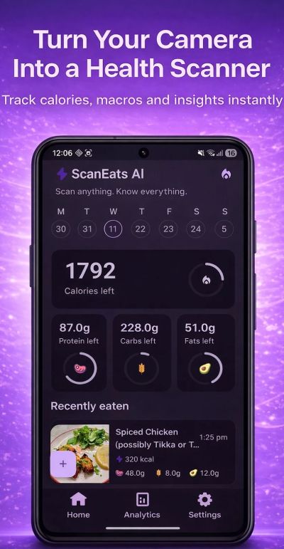 ScanEats AI: Food, Face & Body