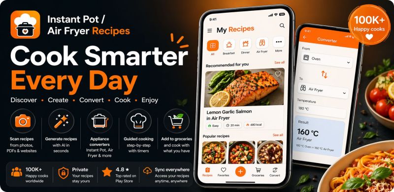 Instant Pot / Air Fryer Recipes app